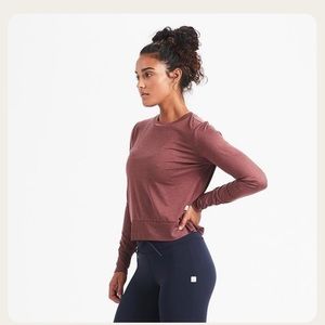 Vuori Daydream Crew in Fig Heather